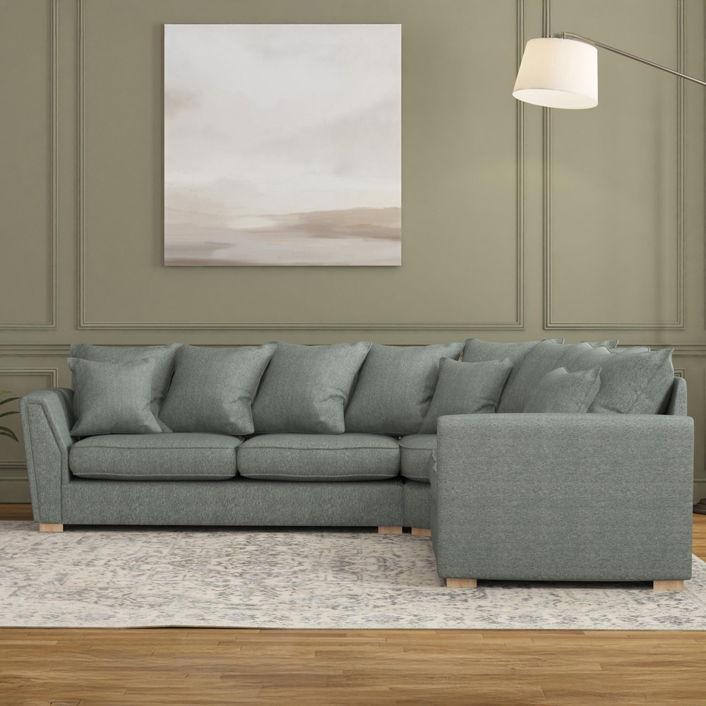 Wendleberry 4 Seater Venice Granite Scatter Back Corner Sofa Image 5
