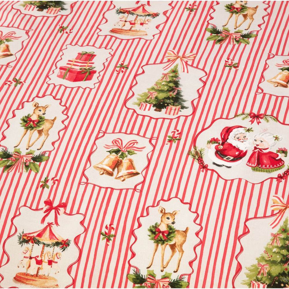 Timeless Christmas Duvet Set Red King Image 5