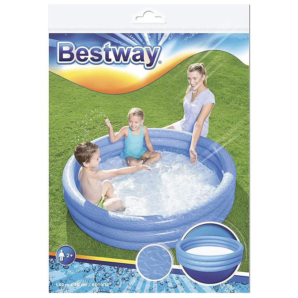 Bestway 3 Ring Kids Paddling Pool 152 x 30cm Image 6