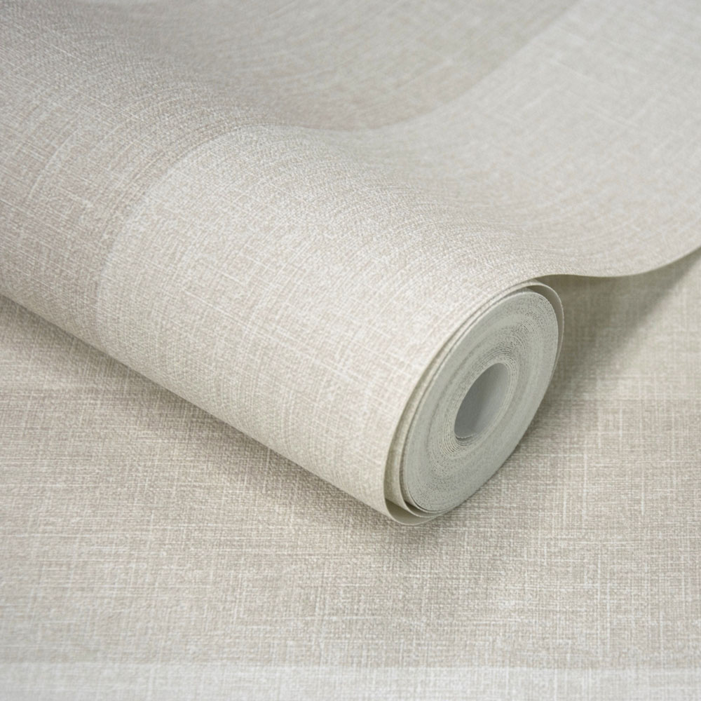 Grandeco Boutique Pure and Protect Stratus Stripe Linen Textured Linen Antibacterial Image 2