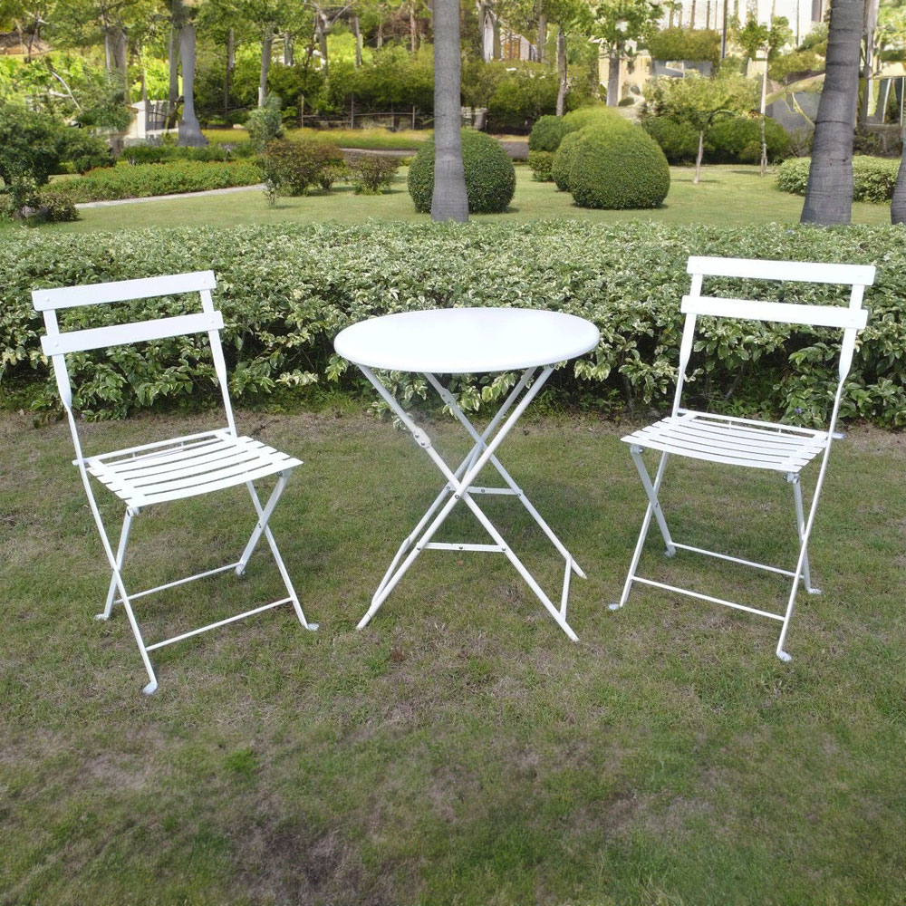Royalcraft Padstow 2 Seater Champagne Bistro Set Homebase