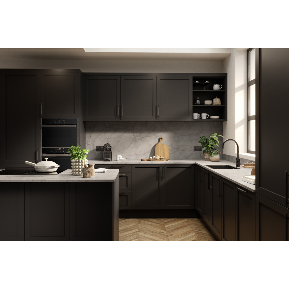 Omega Sleek Emperador Marble Effect Kitchen Splashback 3000 x 600 x 8mm Image 4