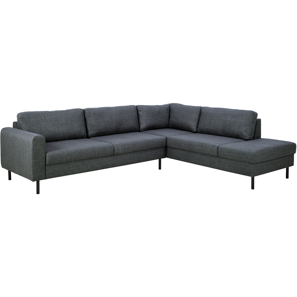 Florence Omaha 5 Seater Dark Grey Right Hand Facing Corner Sofa Image 2