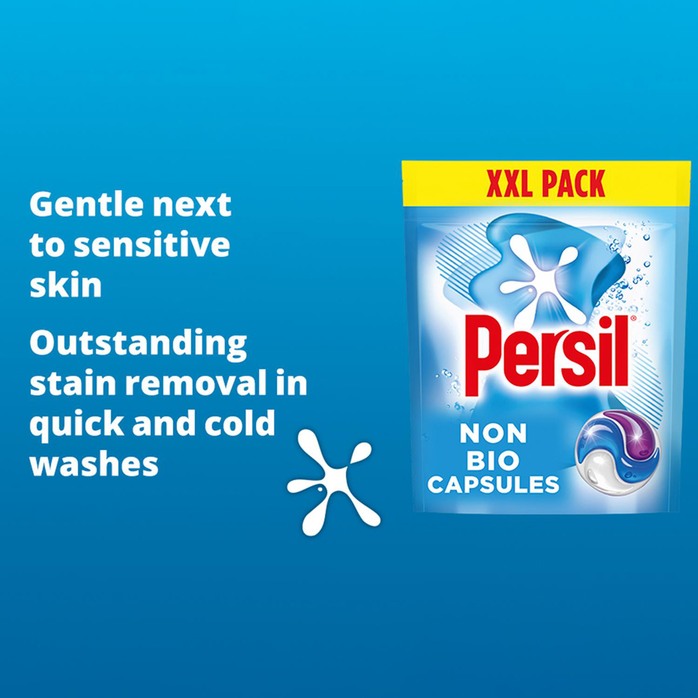 Persil 3 in 1 Non-Bio Washing Capsules 48 Washes 1012.8g 4 Pack Image 7