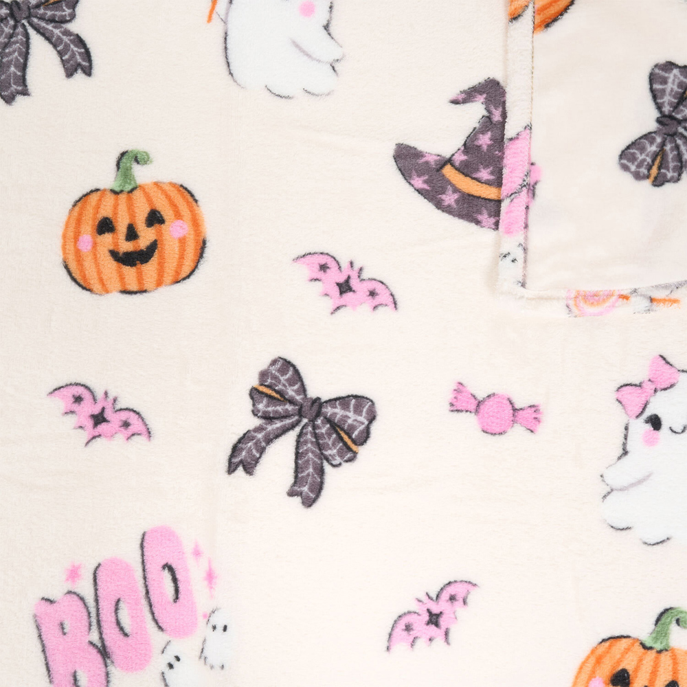 Boo-tiful Throw Pink Image 5