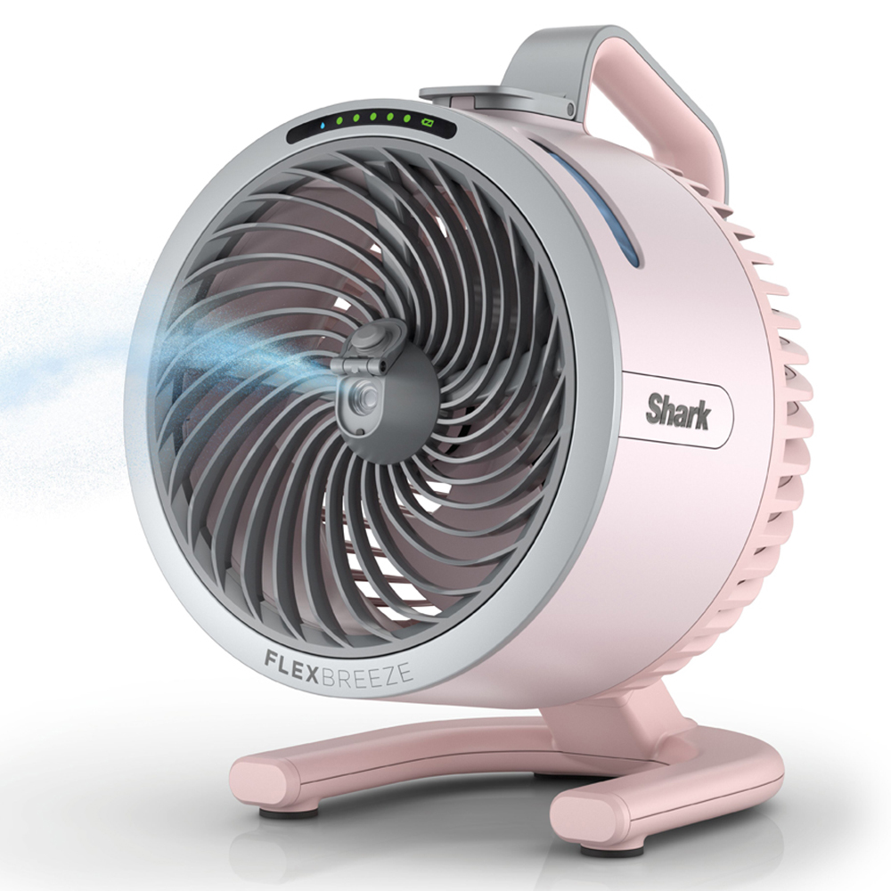 Shark FlexBreeze HydroGo Pink Cordless Fan Image 4