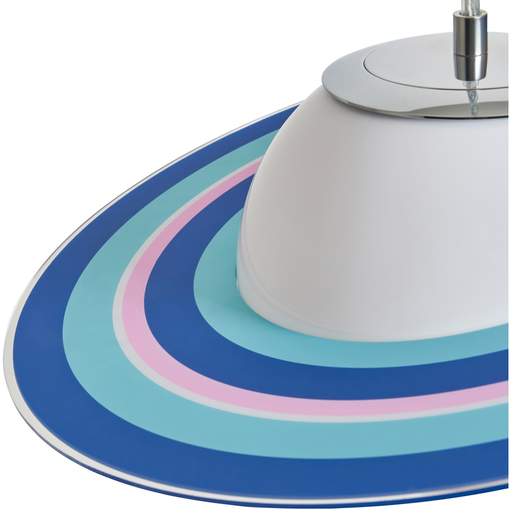 Glow Saturn Globe Pendant Light Image 3