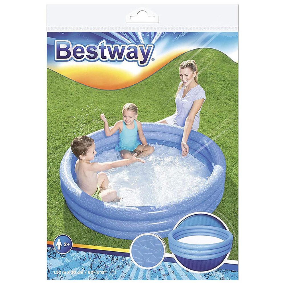 Bestway 3 Ring Kids Paddling Pool 152 x 30cm 2 Pack Image 6
