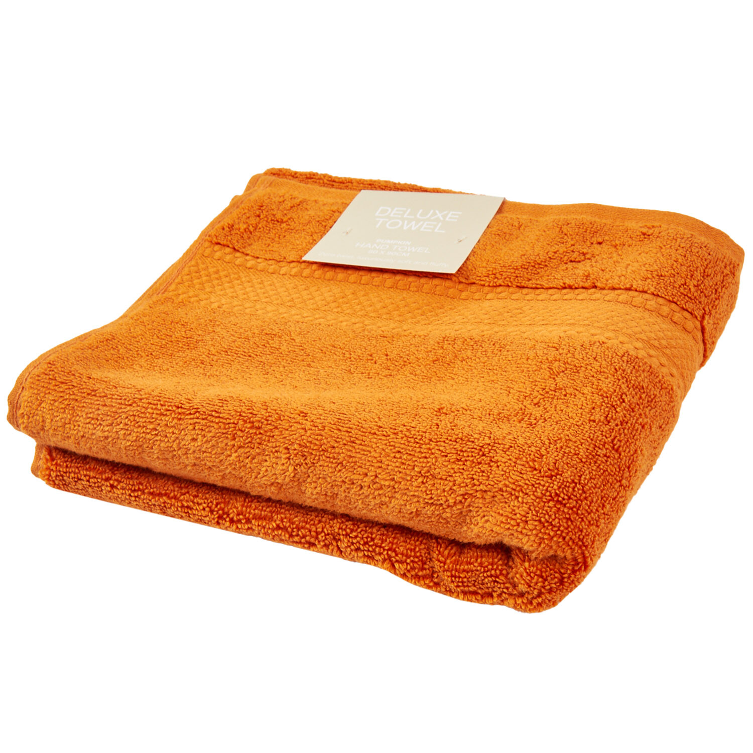 Deluxe Hand Towel - Pumpkin Image 2