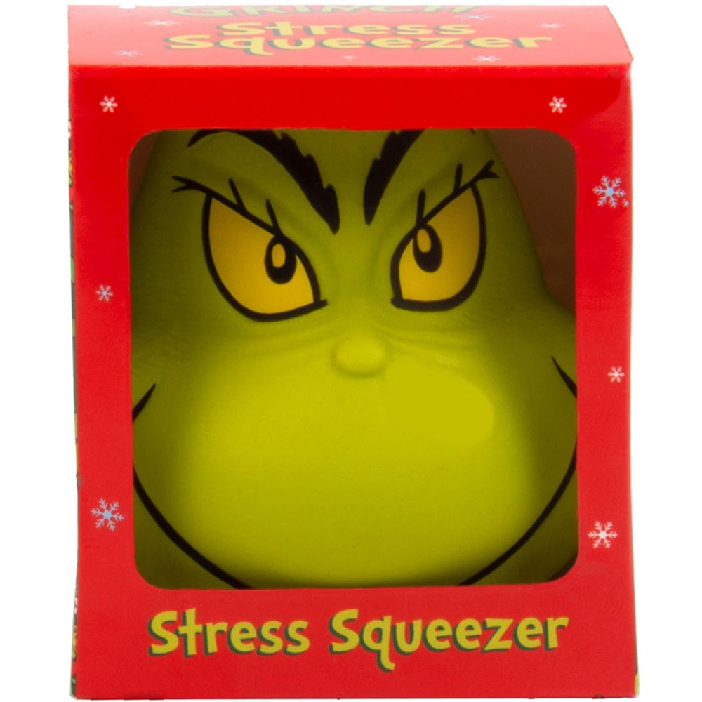 Green Grinch Stress Squeezer Toy Image 3