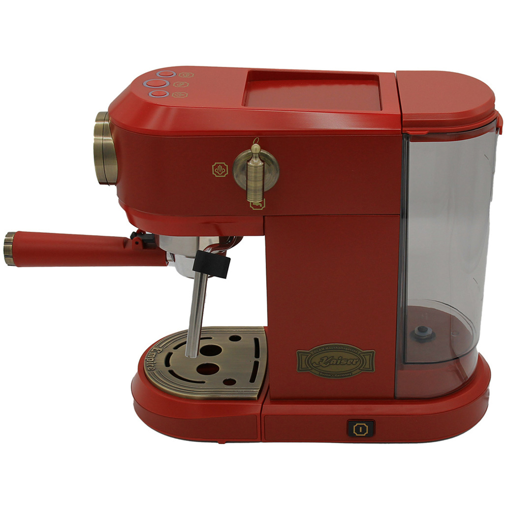 Kaiser Empire Bordeaux Red Espresso Coffee Machine and Toaster Bundle Image 3