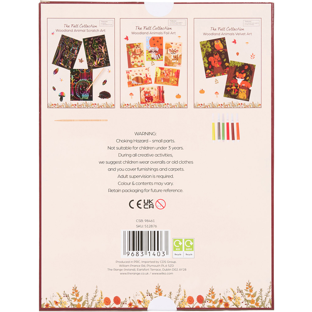 Woodland Animal 3-in-1 Craft Kit Image 2