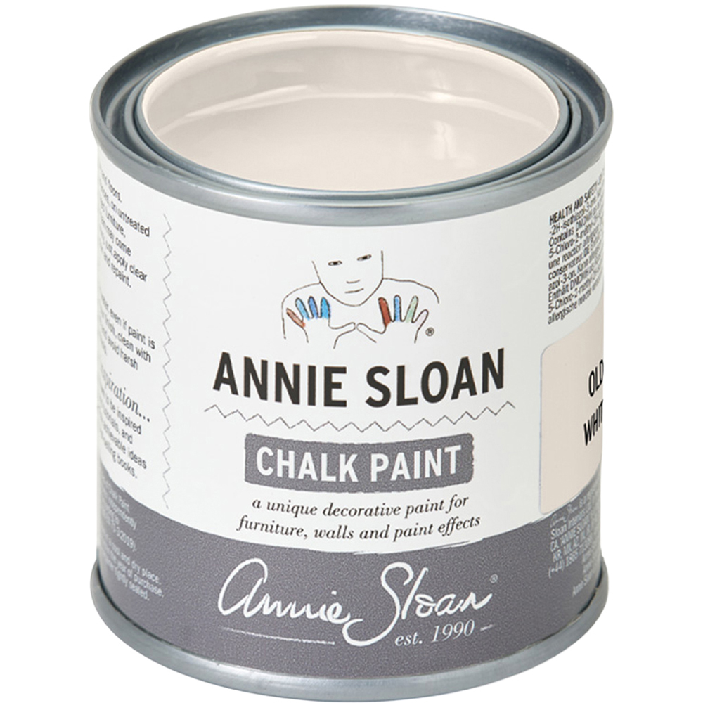 Annie Sloan Old White Matt Chalk Paint 120ml Image 2