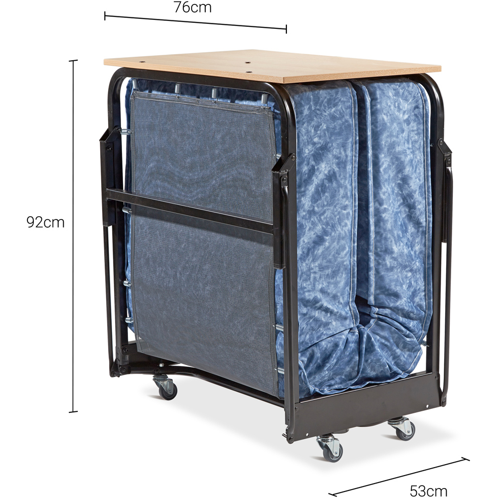 Jay-Be Crown Windermere Single Folding Bed with Waterproof Deep Sprung Mattress Image 8