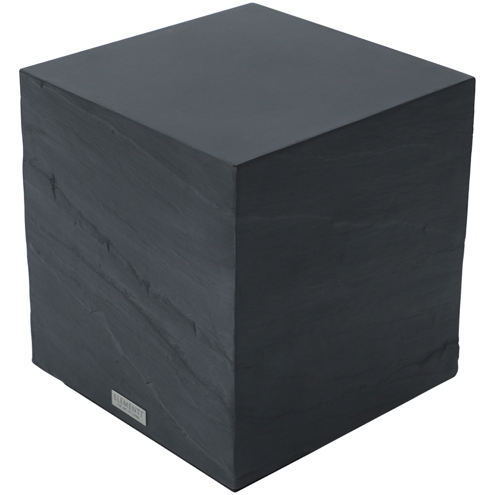 Elementi Colorado Slate Black GRC Side Table Image 2