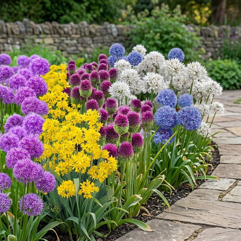 Thompson and Morgan Allium Gardeners World Collection Planting Bulb 100 Pack Image 2