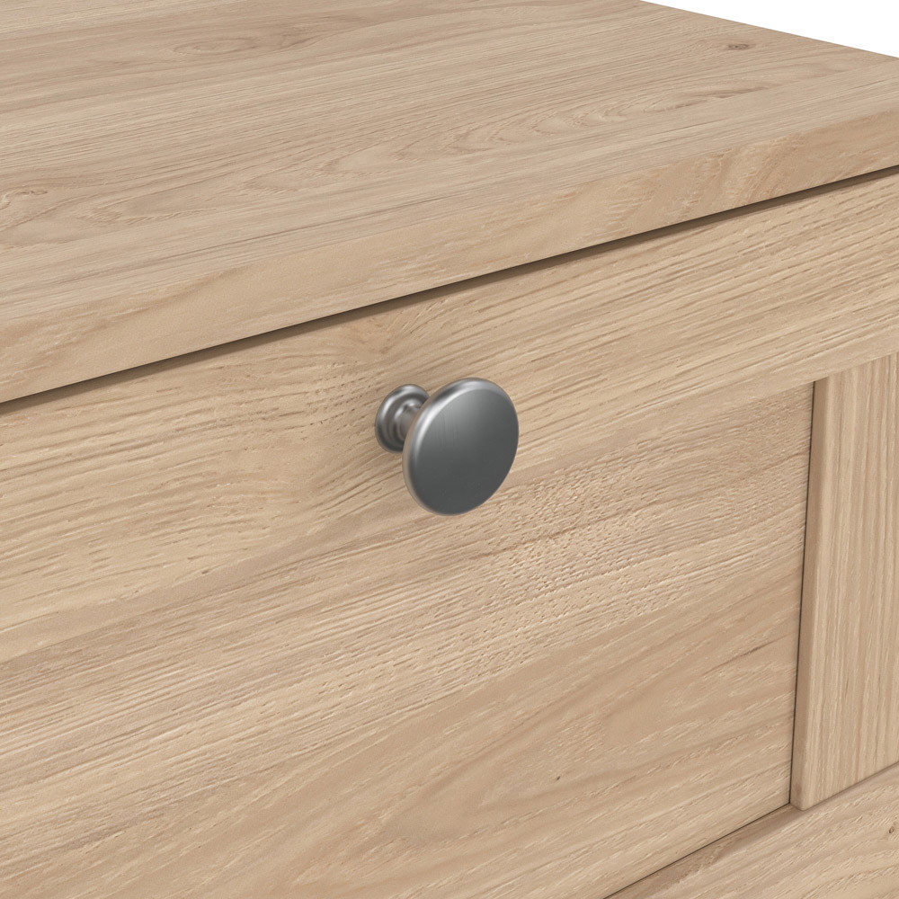 Florence Single Drawer Single Shelf Jackson Hickory Bedside Table Image 5