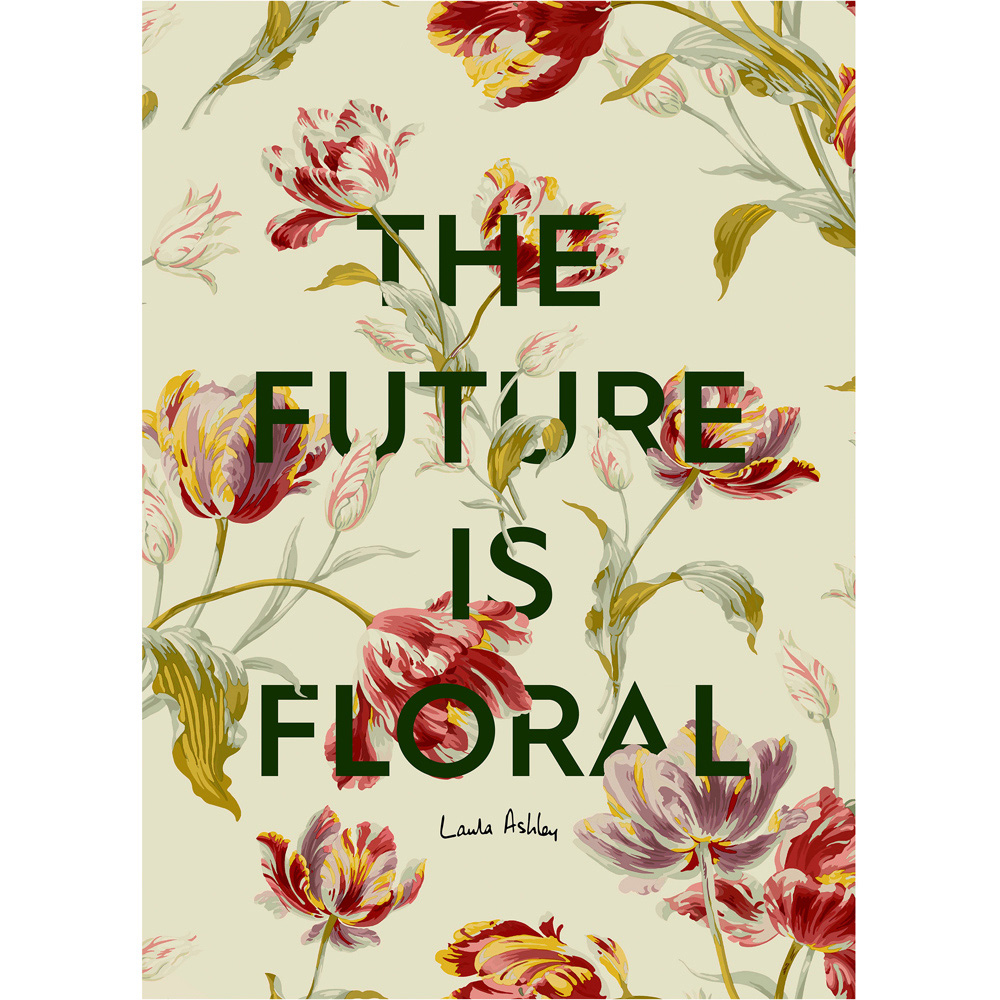 Laura Ashley Gosford Slogan Black Frame Wall Art 50 x 70cm Image 4