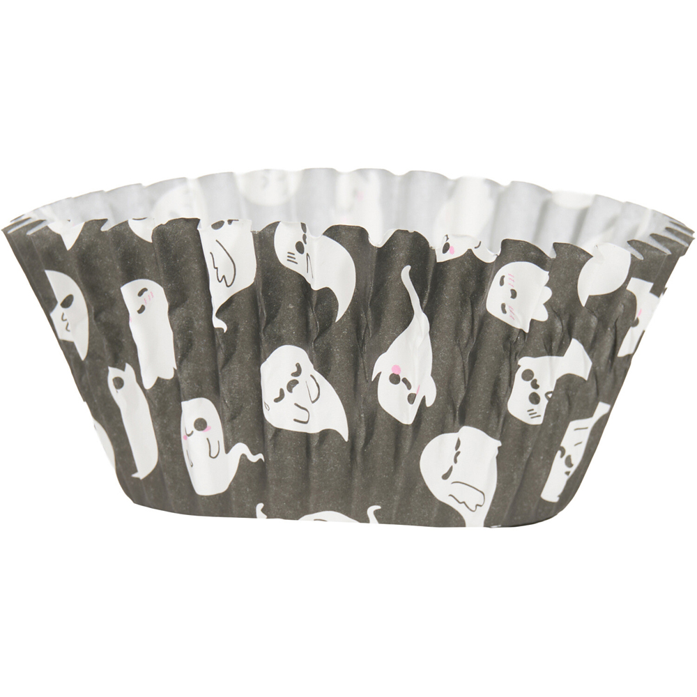 Ghost Cupcake Cases with Toppers Image 6