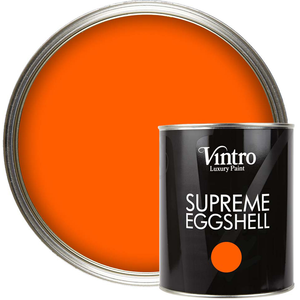 Vintro Paint Pumpkin Eggshell Paint 1L Image 1
