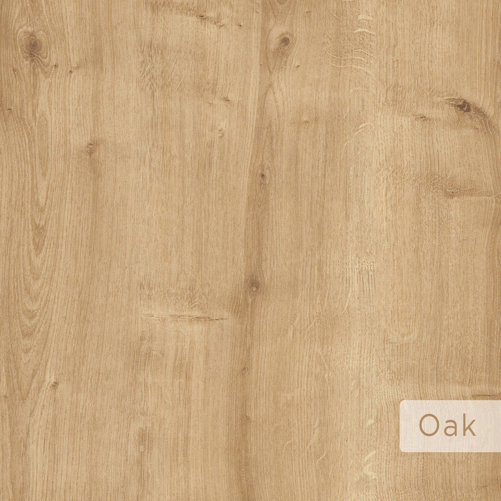 Decortie Fleet Oak 3 Shelf Wall Unit with Cupboard Image 5