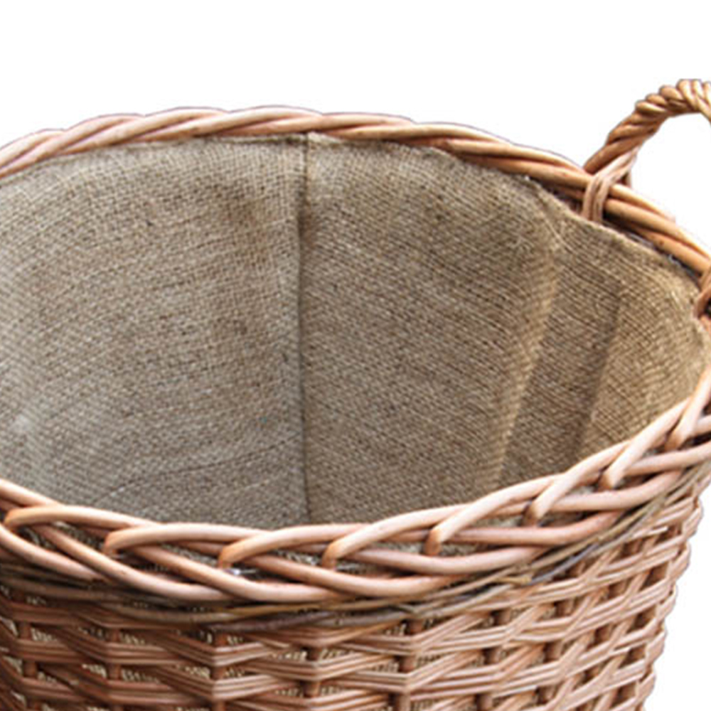Red Hamper Somerset Tall Log Basket Image 3