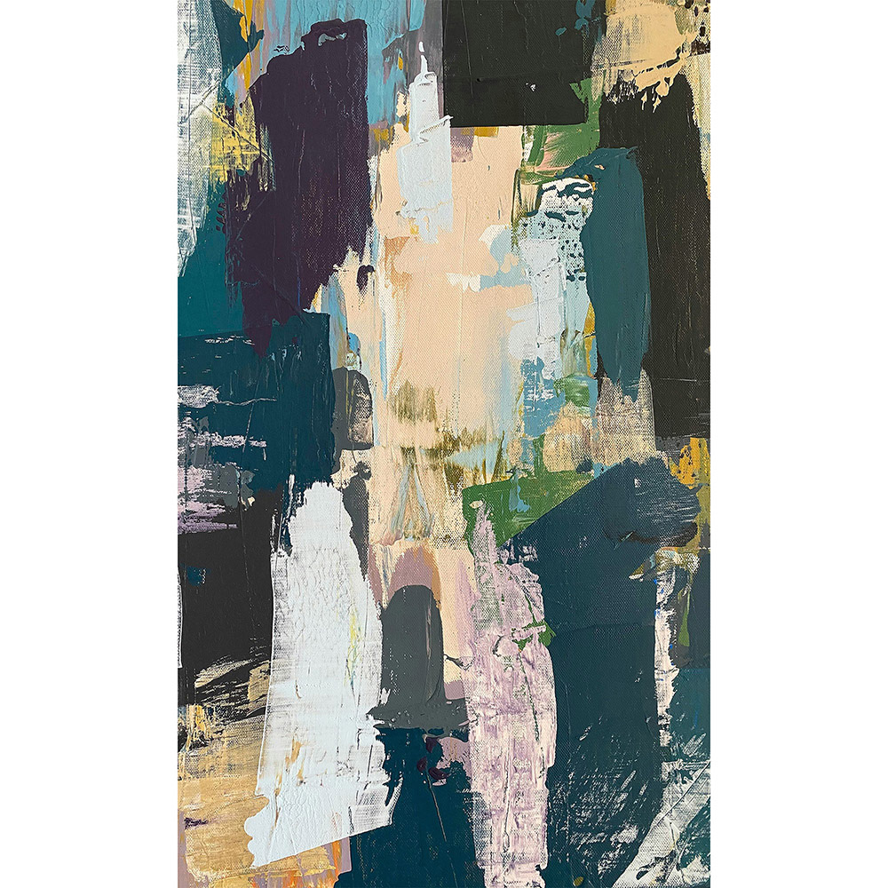 Mirrorstone Classic Nexus 580W Abstract Art Wi-Fi Infrared Heating Panel 595 x 995mm Image 4