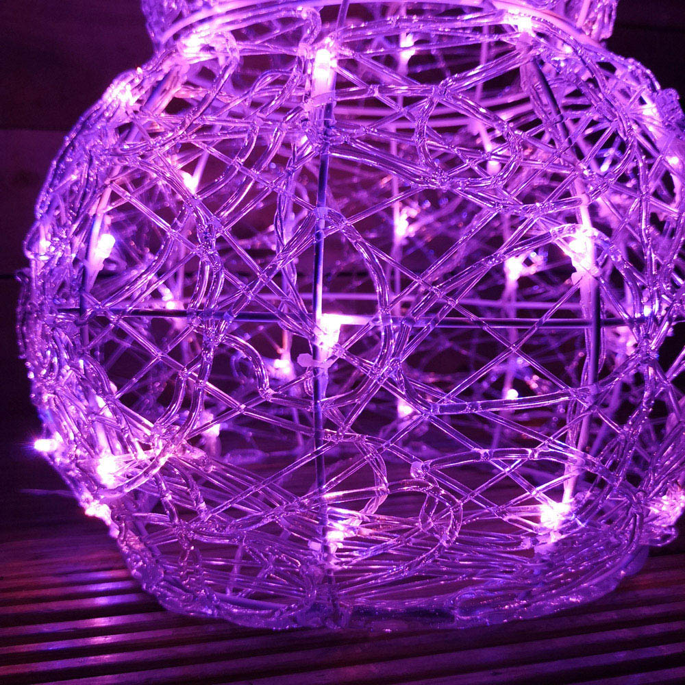 Samuel Alexander Acrylic Snowman Colour Changing LED Outdoor Christmas Decoration 60cm Image 2