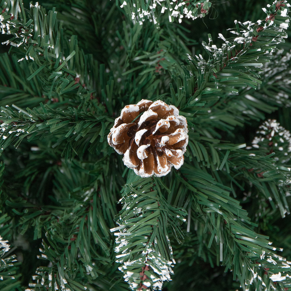 Samuel Alexander Rocky Mountain Pine Artificial Christmas Tree with 526 Snow Tipped Branches 5ft Image 5