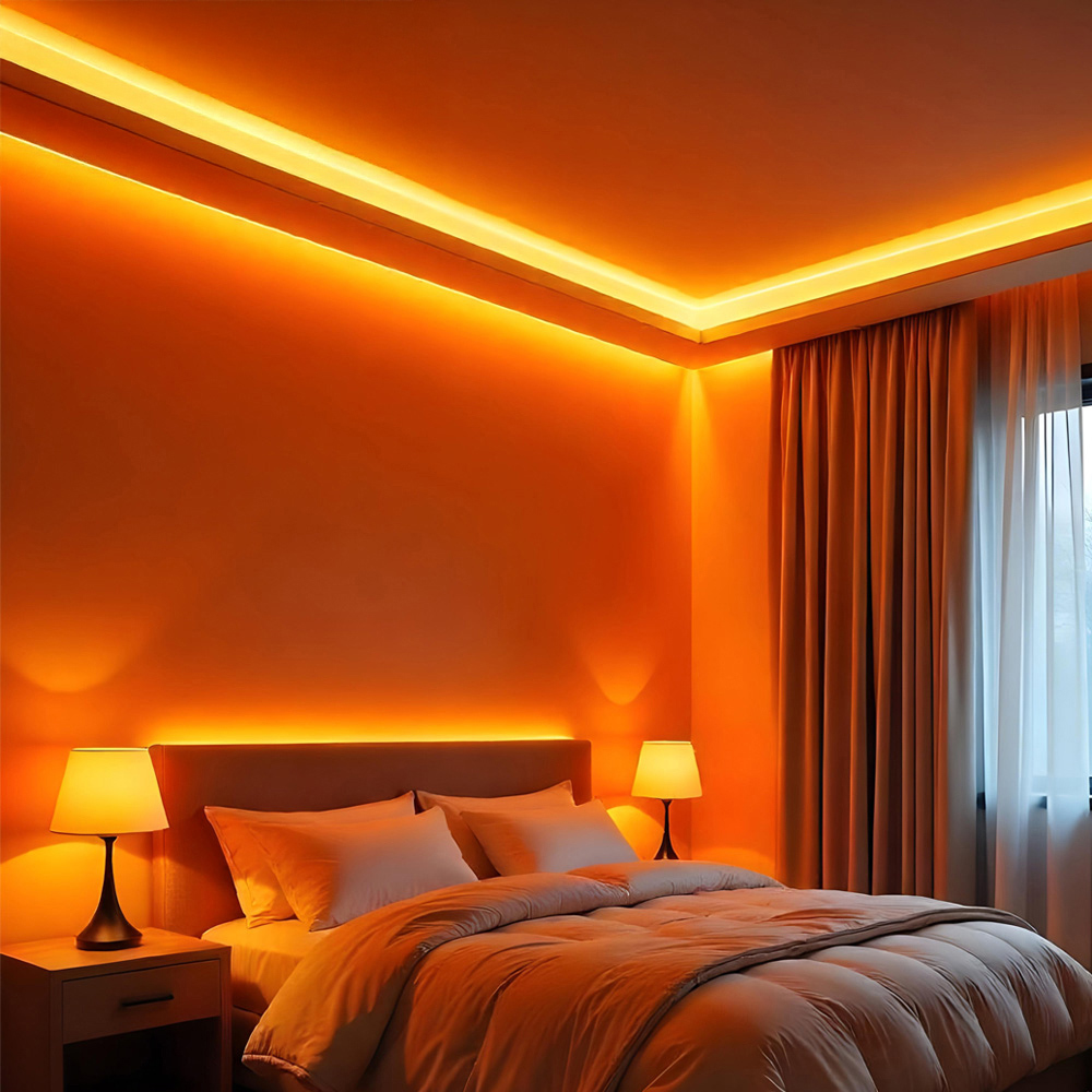 ENER-J LED Aluminium Profile with PC Cover 17 x 7mm 4 Pack Image 2