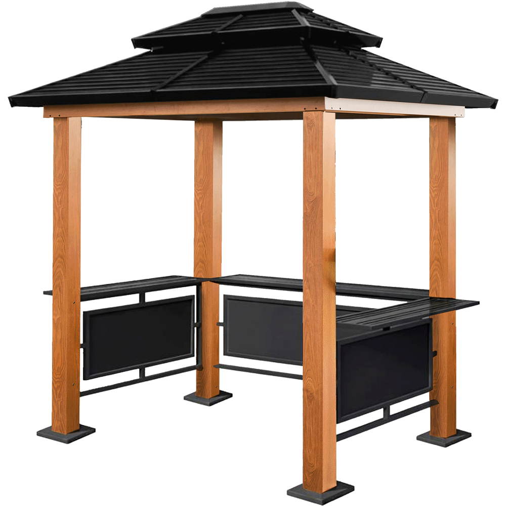 Sojag Maui Brown BBQ Shelter Image 2