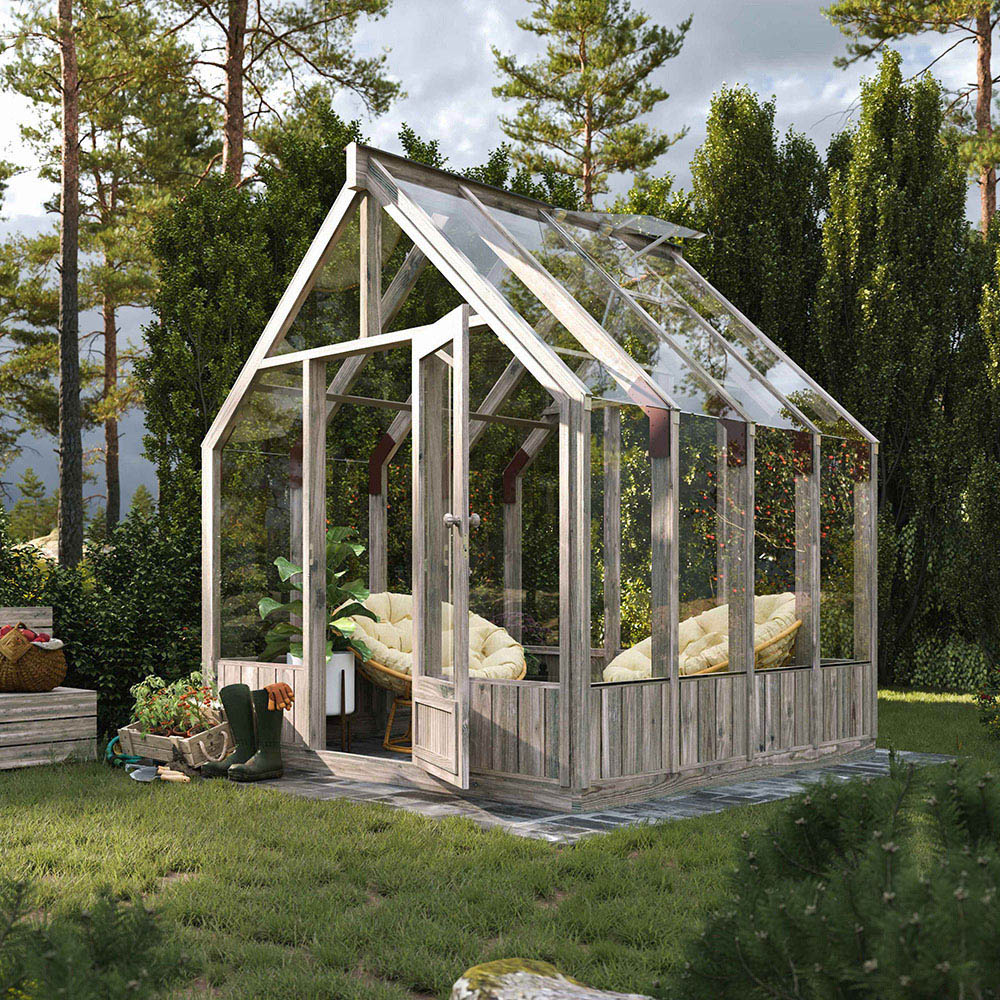 Palmako Emilia 7.9 x 8ft Glasshouse Image 6