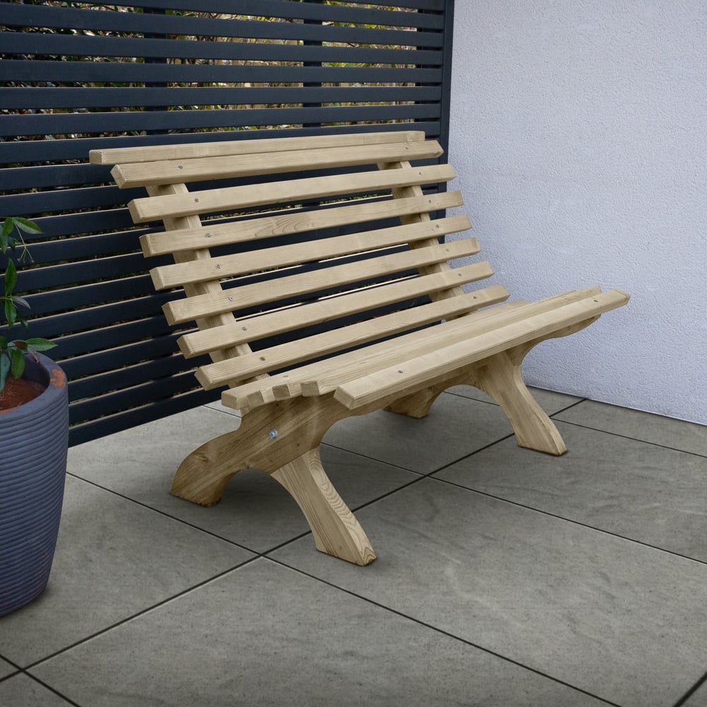 Forest Garden Kuba 2 Seater Bench 1.2m Image 5