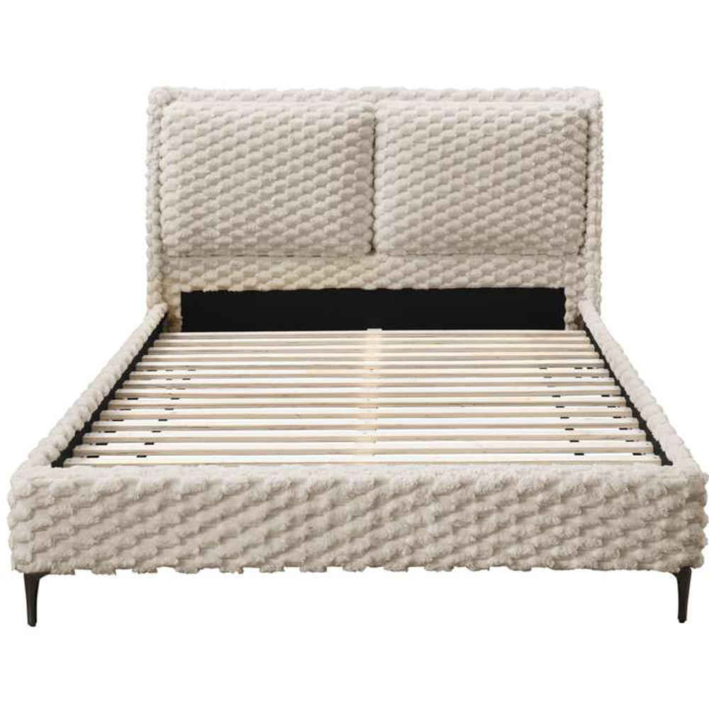 Birlea Tilly Double Faux Fur Bed Image 3