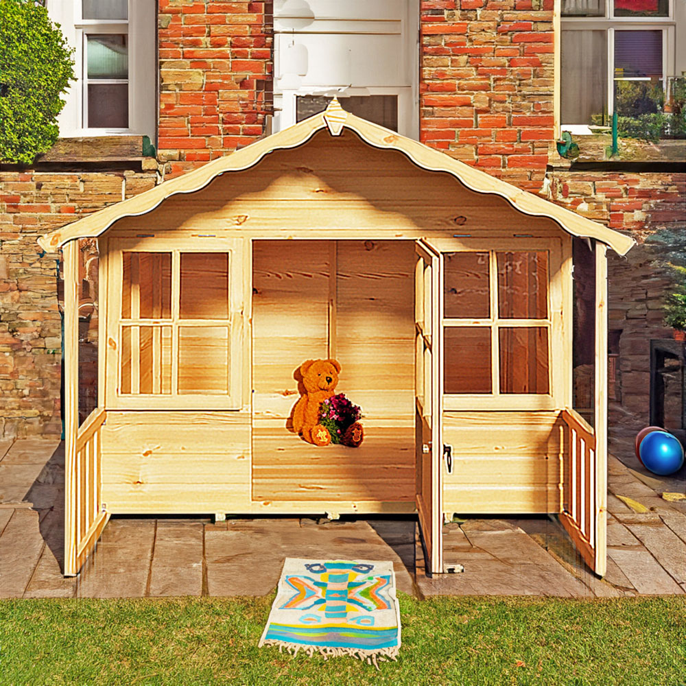 Shire 6 x 4ft Pixie Playhouse Shed Image 4