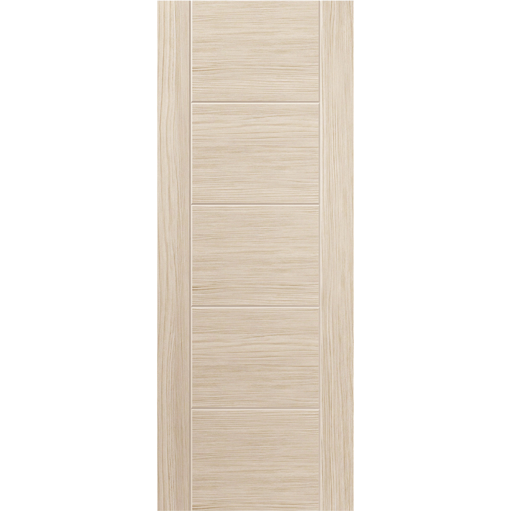JB Kind Tigris Ivory Laminated Finished Internal Door 1981 x 686mm Image 1