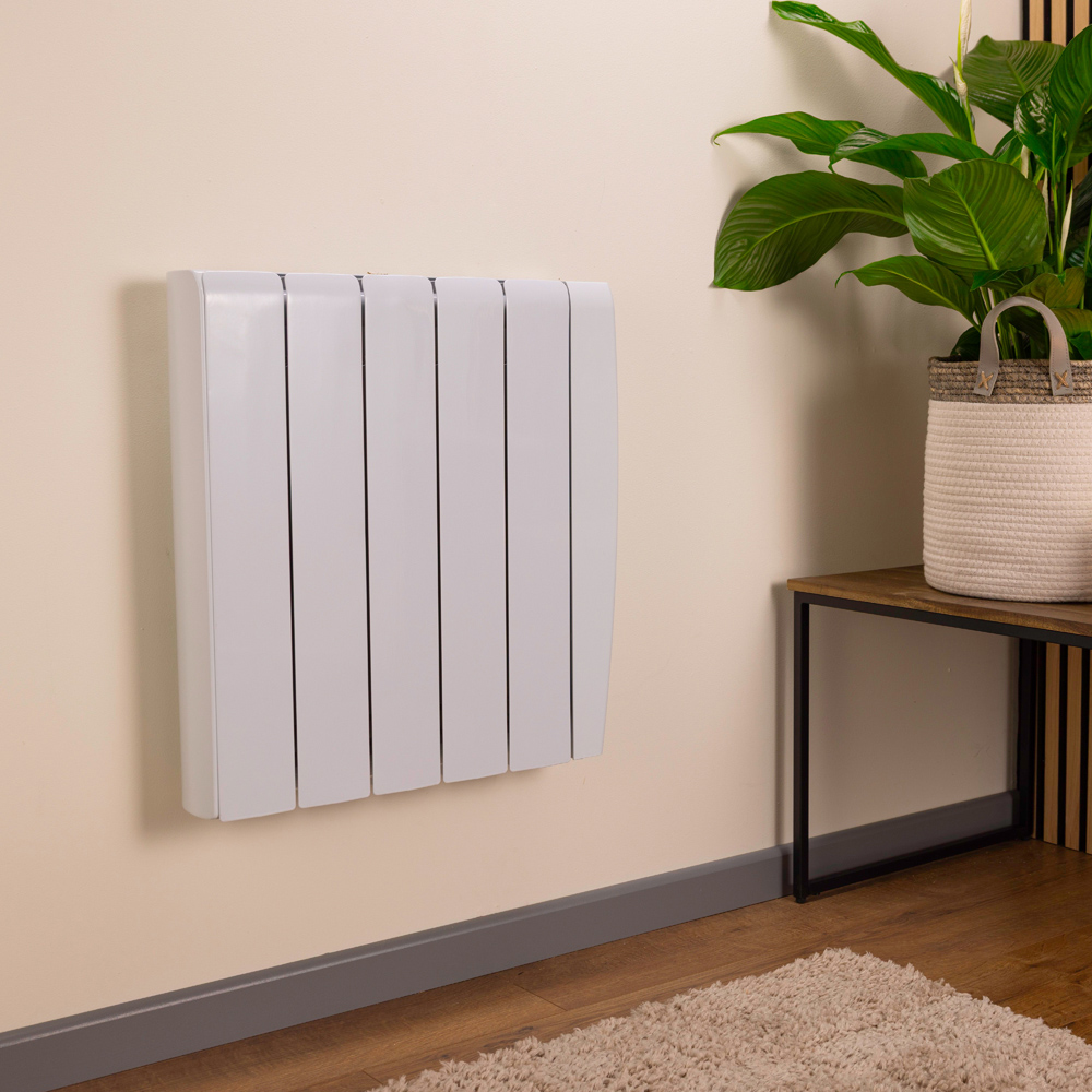 TCP Smart White Ceramic Electric Radiator 700W Image 2