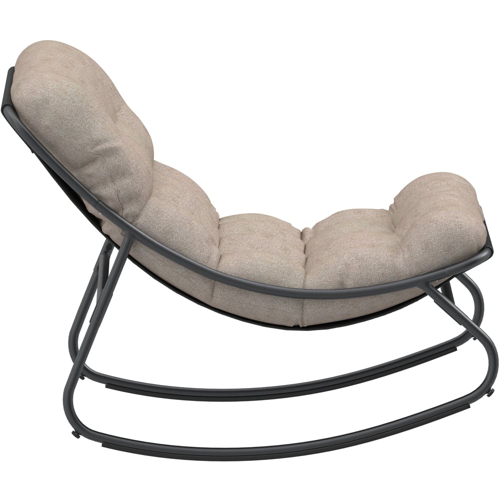 Charles Bentley Porto Rocking Chair with Cushion Image 4