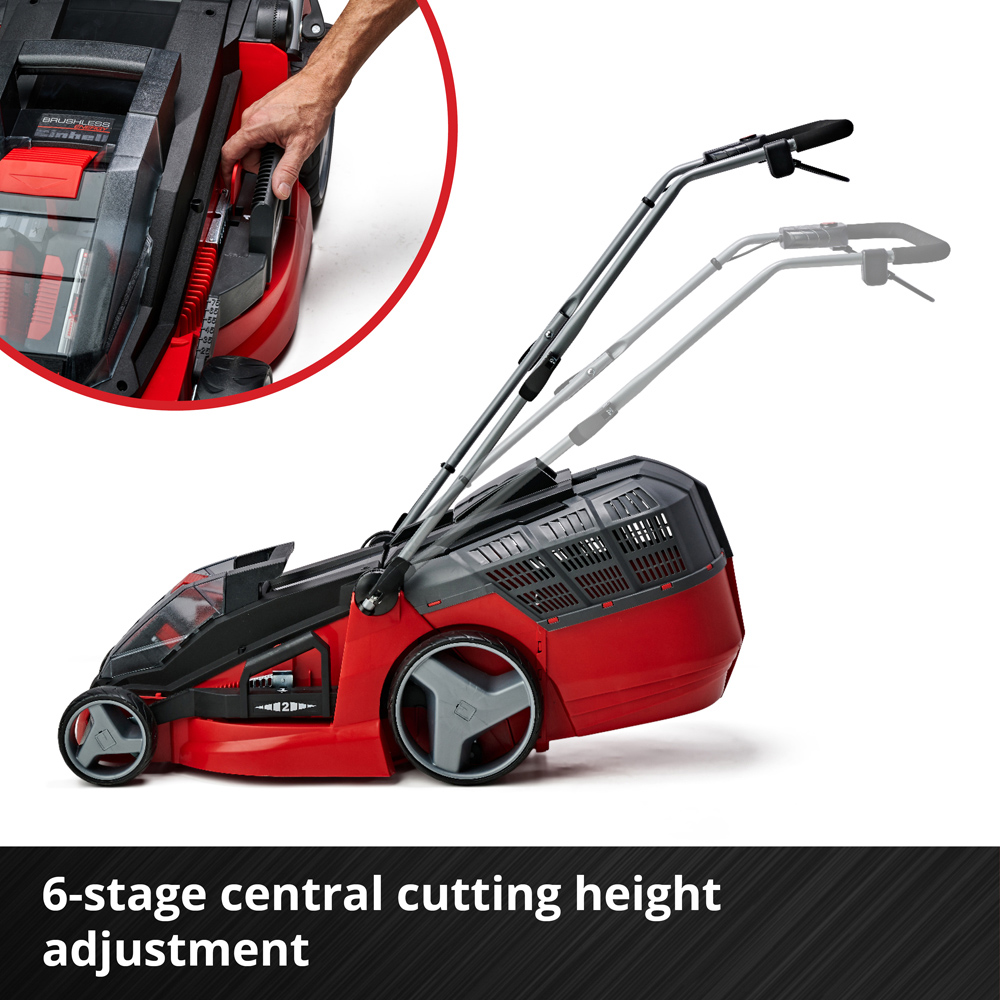 Einhell 43cm 36V PXC Cordless Lawnmower with Battery and Charger Image 4