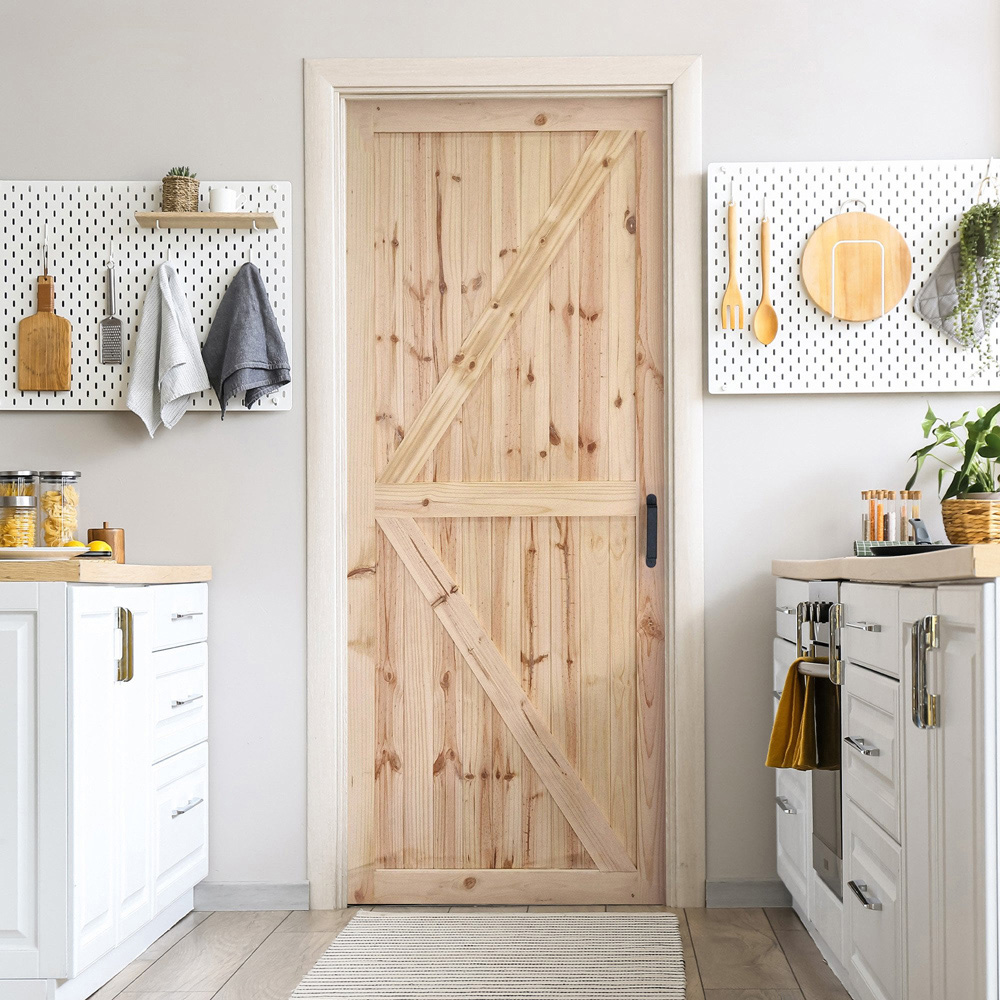 Knotty Pine Barn Internal Door 2040 x 926 x 40mm Image 2