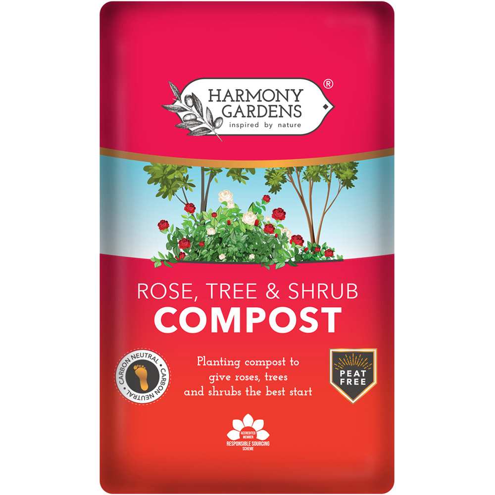 Harmony Gardens Rose Tree and Shrub Compost 40L Image 2