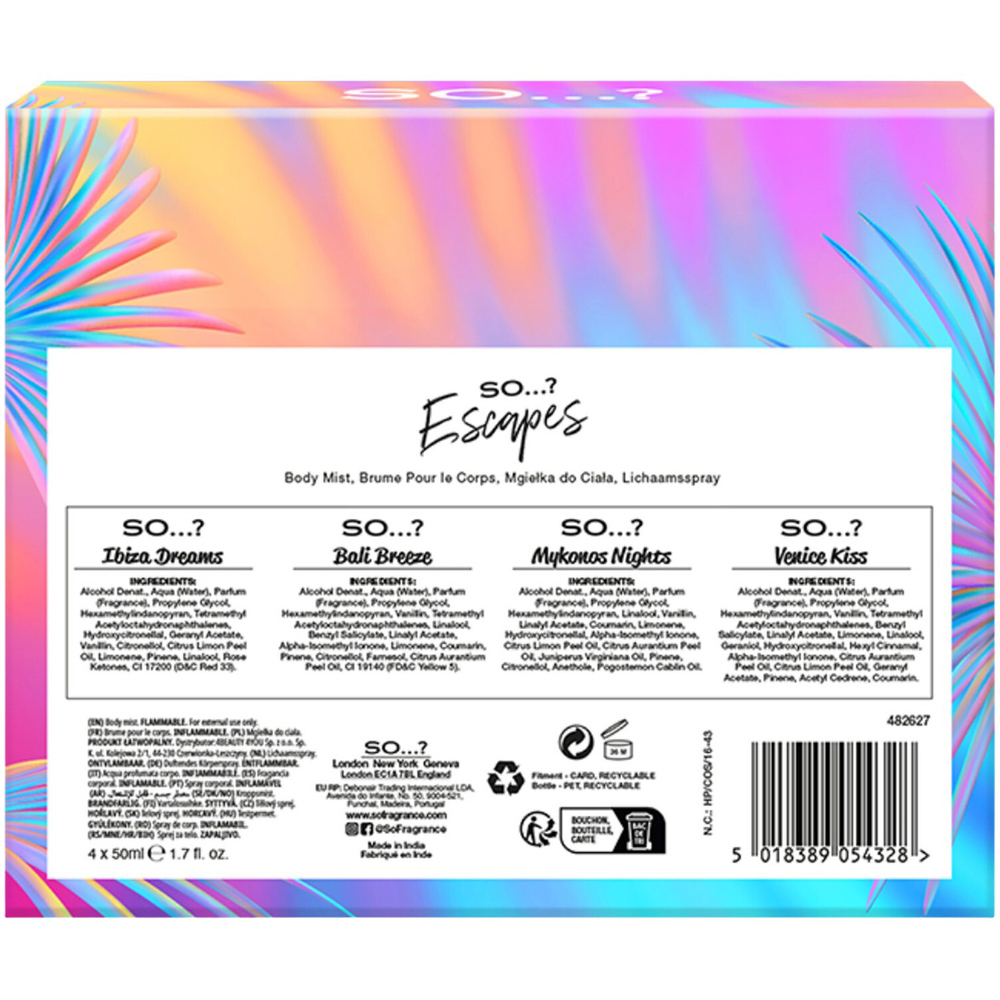 Summer Escapes Mini Mist Gift Set Image 3