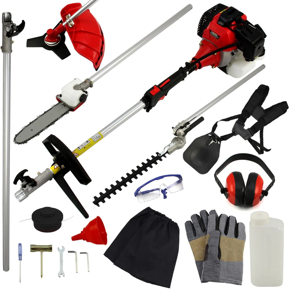 T-Mech 5 in 1 Garden Cutter Multi Tool 52cc Image 1