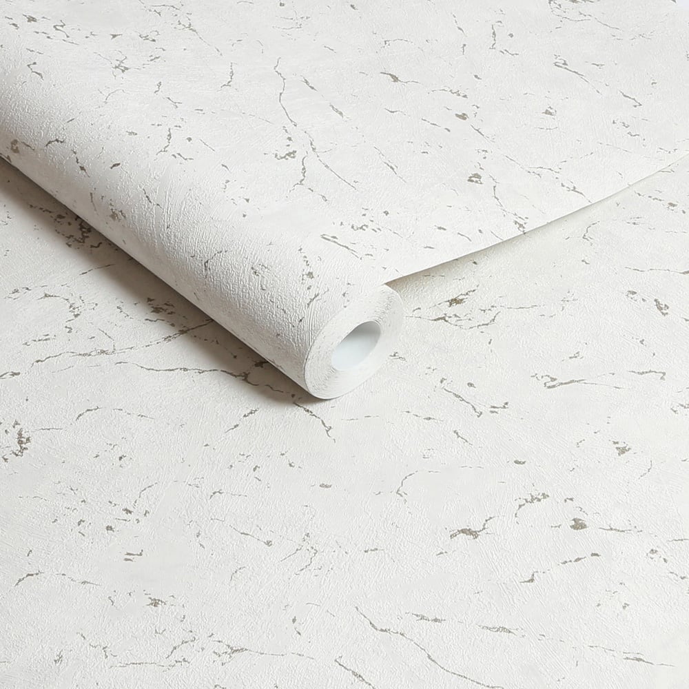 Superfresco Easy Gilded Plaster Neutral Pale Gold Wallpaper Image 2