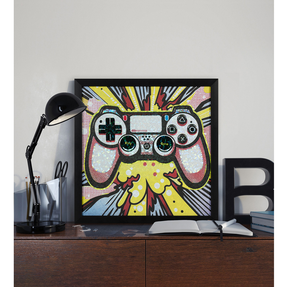Gaming Controller Textured Wall Art Image 2