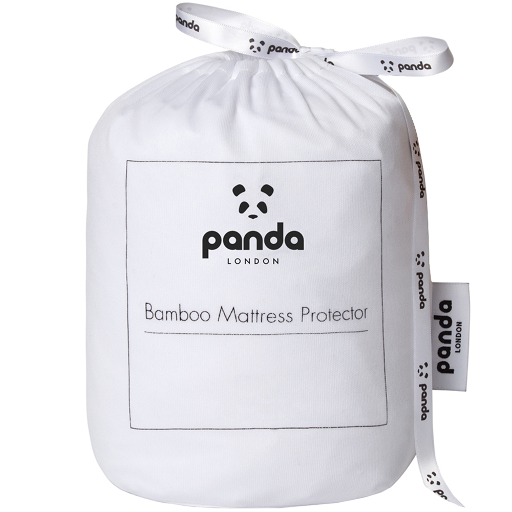 Panda London Double Waterproof Hypoallergenic Bamboo Mattress Protector Image 6