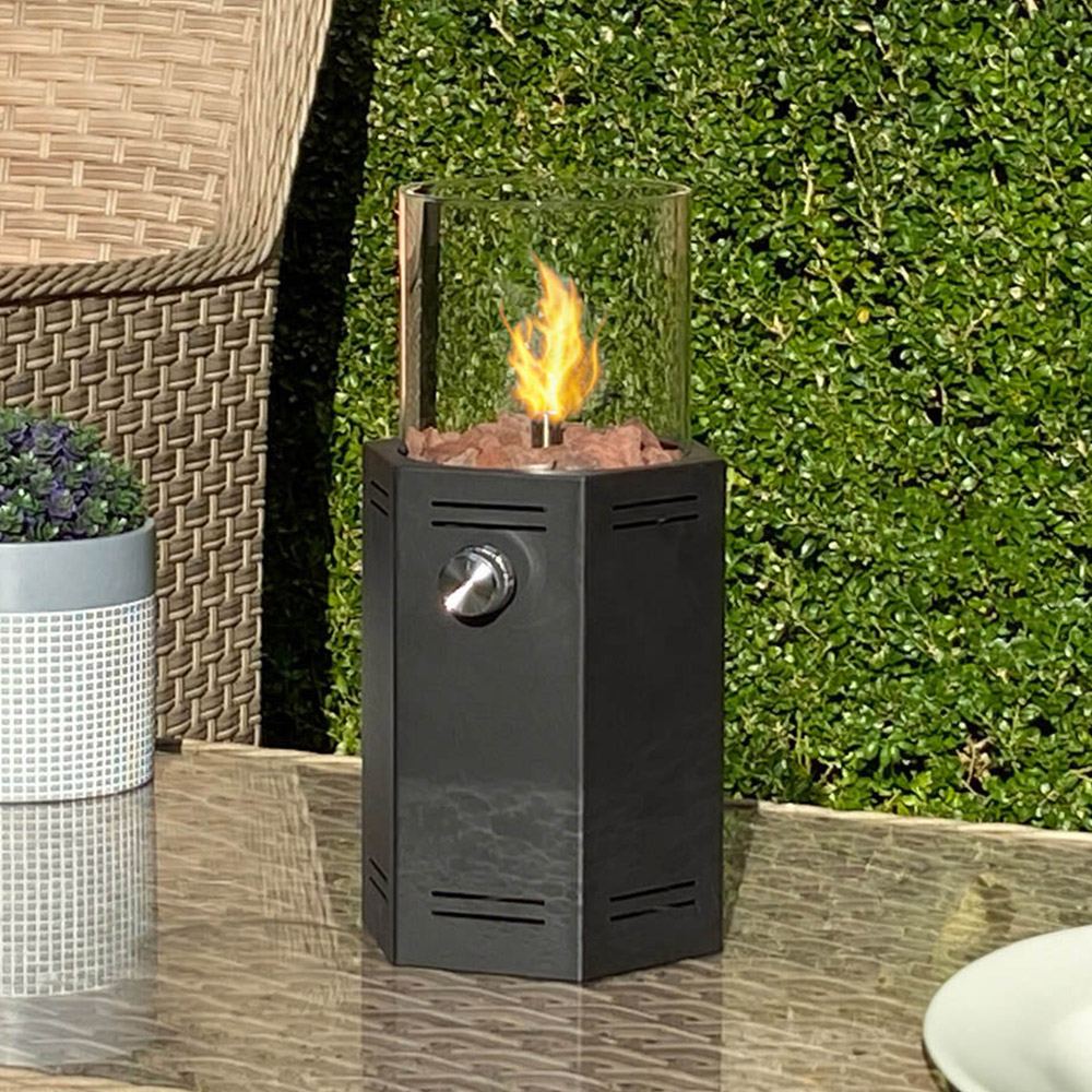 Table Top Glass Heater - Grey Image 3