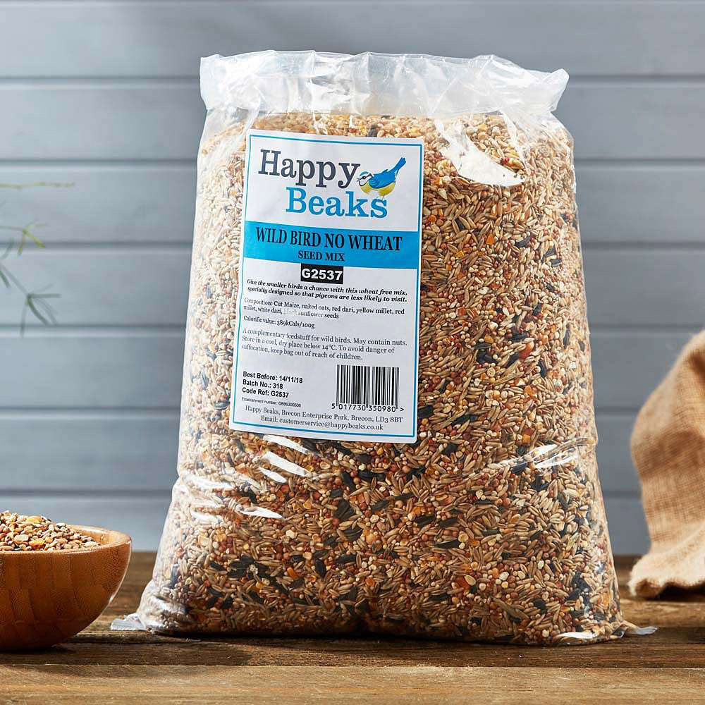 Happy Beaks No Wheat Wild Seed Mix Bird Food28kg Image 2