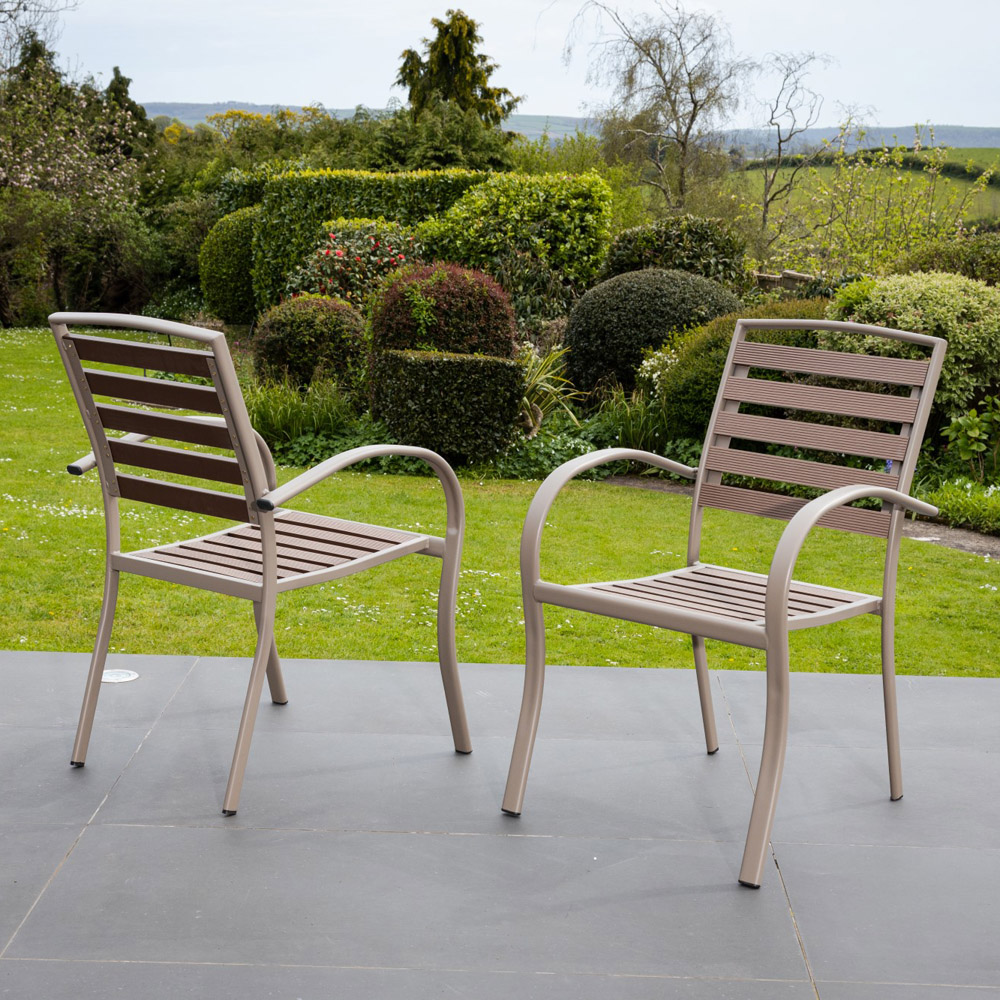 Artemis Home Delamere 4 Seater Outdoor Dining Set Image 3