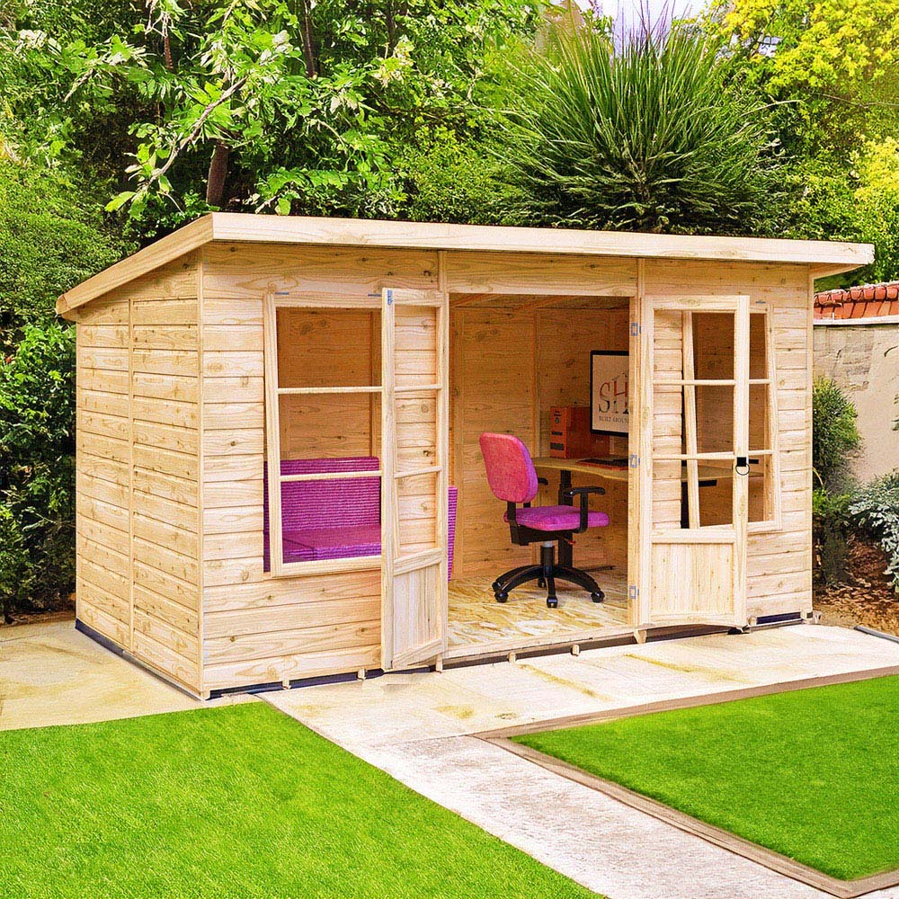 Shire GB Dahlia 12 x 6ft Summerhouse Image 2